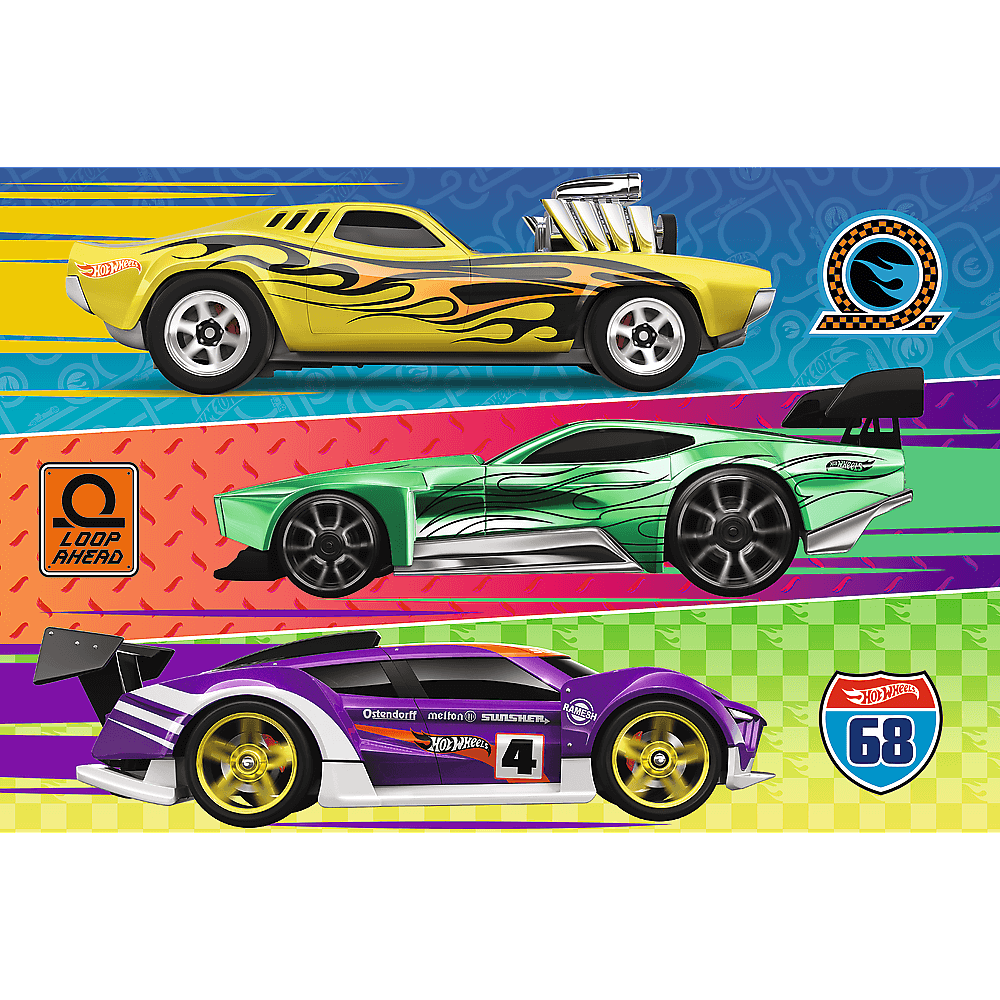 Puzzle 60 Mattel HOT Wheels – Trefl