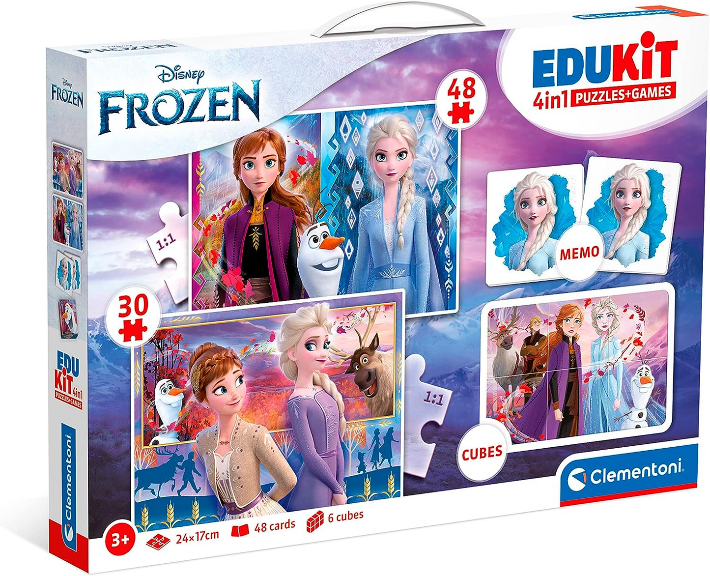 Clementoni Edukit 4 en 1 La Reine des Neiges 2