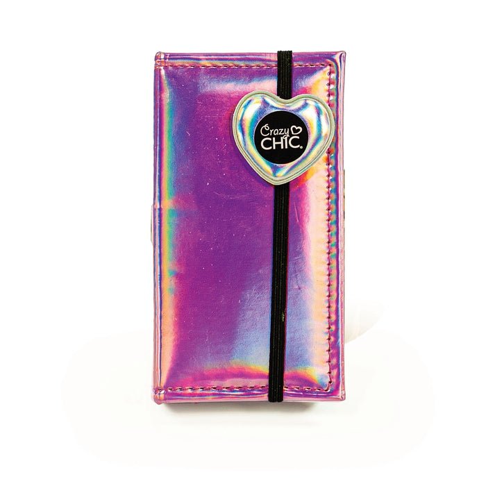 Palette de Maquillage – Crazy Chic Cœur Holographique – Clementoni