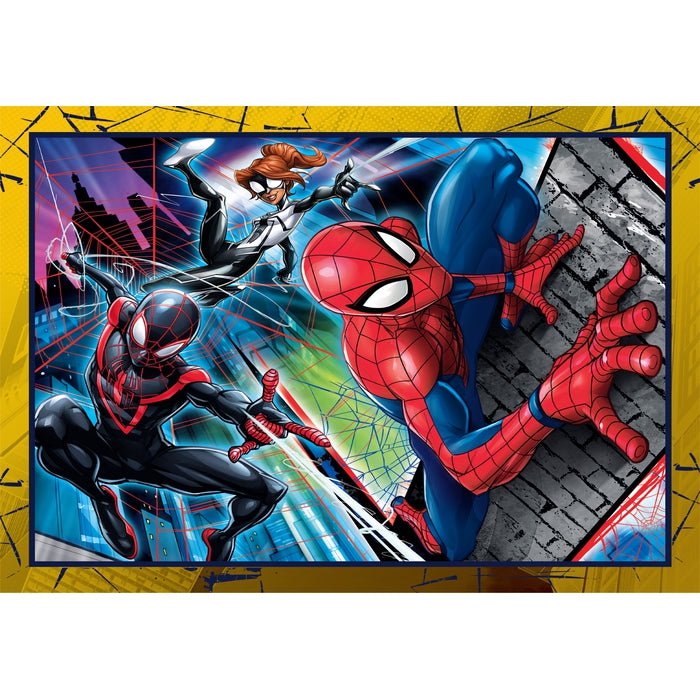 Clementoni Supercolor Puzzle Spider-Man 2×20 + 2×60 pièces (4 en 1)