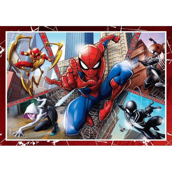 Clementoni Supercolor Puzzle Spider-Man 2×20 + 2×60 pièces (4 en 1)