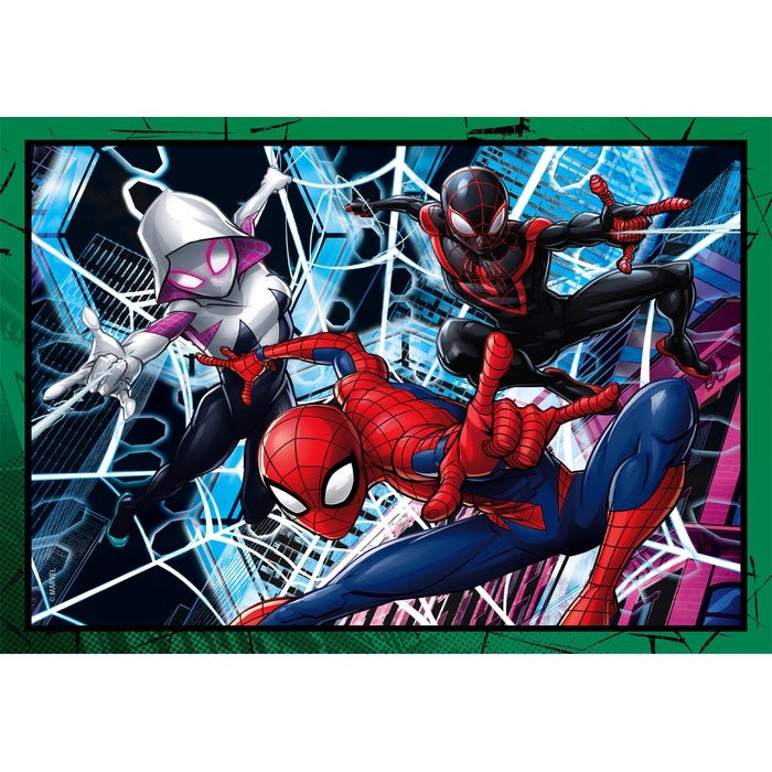 Clementoni Supercolor Puzzle Spider-Man 2×20 + 2×60 pièces (4 en 1)
