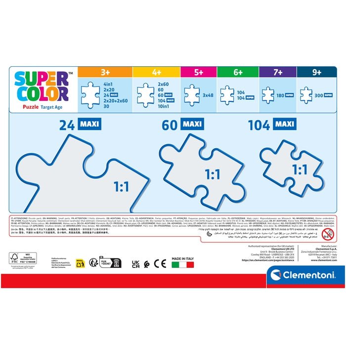Clementoni Stitch Puzzle 104 pièces Maxi