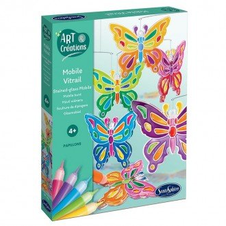 Mobile Vitrail – Papillons – Sentosphère