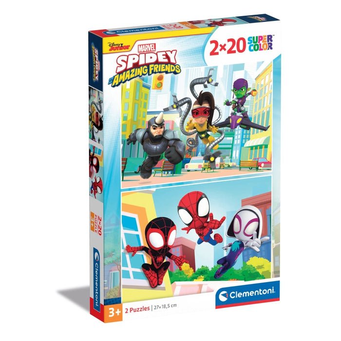 Clementoni Supercolor Puzzle Spidey 104 pièces