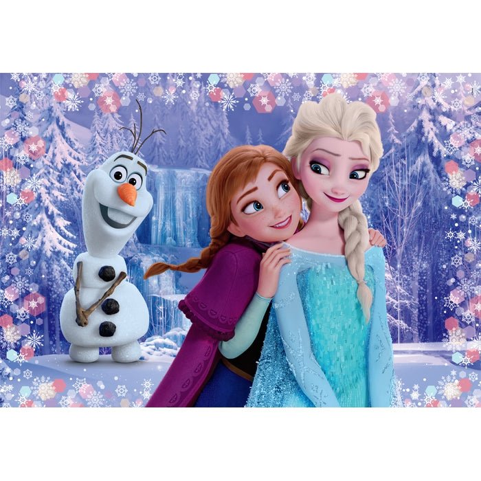 Clementoni SuperColor Puzzle 2×20 pièces – La Reine des Neiges (Disney Frozen)