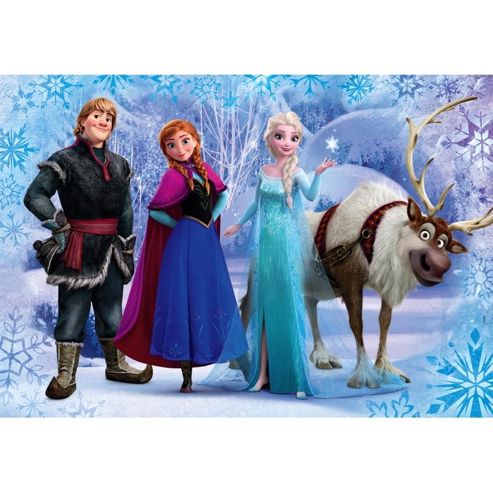 Clementoni SuperColor Puzzle 2×20 pièces – La Reine des Neiges (Disney Frozen)