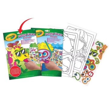 Album de Coloriage et Autocollants – Modèle 25-7351 – Crayola