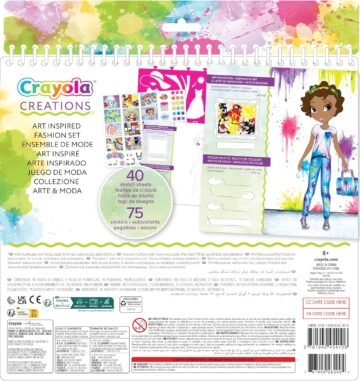 Coffret de Dessin de Mode – Creations Histoire de l’Art – Crayola