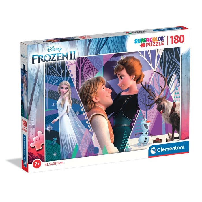 Clementoni SuperColor – Puzzle Disney La Reine des Neiges 2 – 180 pièces