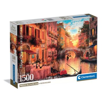 Clementoni Puzzle 1500 pièces – Venise (High Quality Collection)