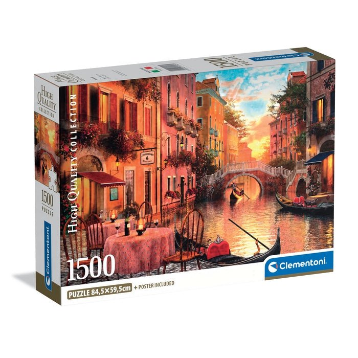 Clementoni Puzzle 1500 pièces – Venise (High Quality Collection)