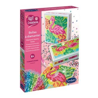 Boite à Diamanter – Flamants Roses – Sentosphère