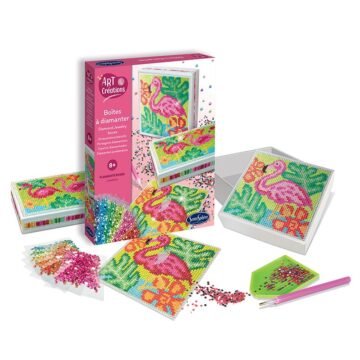 Boite à Diamanter – Flamants Roses – Sentosphère