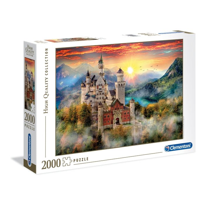 Clementoni – Puzzle 2000 pièces High Quality Collection – Château de Neuschwanstein