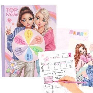 Livre de Coloriage D’Humeur avec Lumière – V. Française – TOPModel