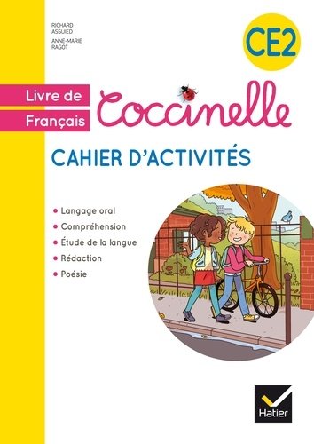 Coccinelle Français CE2 – Cahier D’Activités – Édition 2016 – Hatier