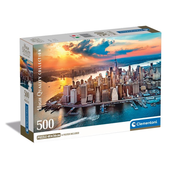 Clementoni – Puzzle 500 pièces New York – High Quality Collection