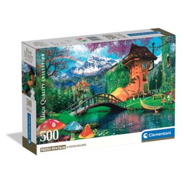 Clementoni – Puzzle 500 pièces High Quality Collection – The Old Shoe House