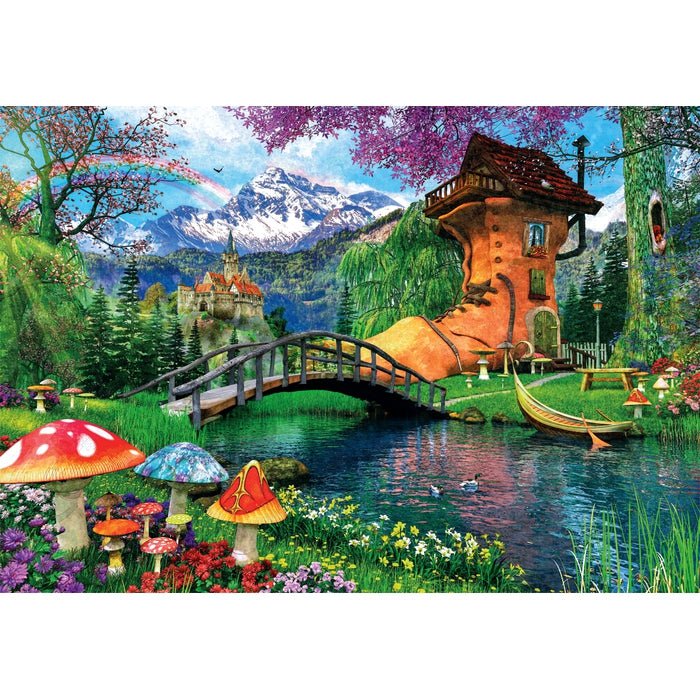 Clementoni – Puzzle 500 pièces High Quality Collection – The Old Shoe House