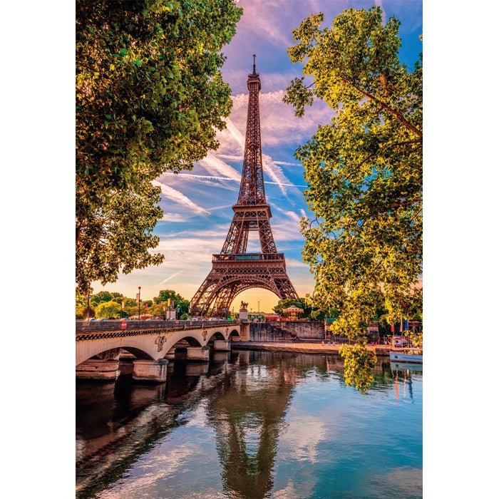 Puzzle 500 pièces Along the Seine – Clementoni