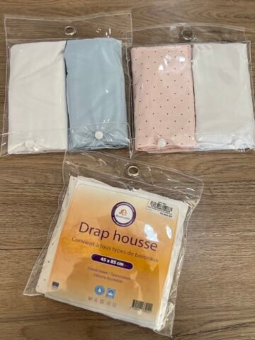 Drap Housse Berceau 45*85 – Roudoudou