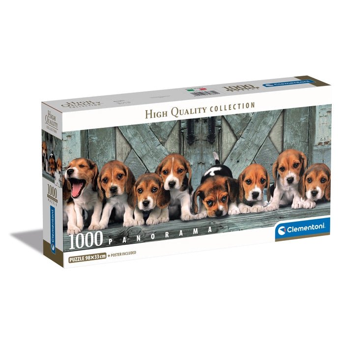 Puzzle 1000 pièces Panorama – Beagles
