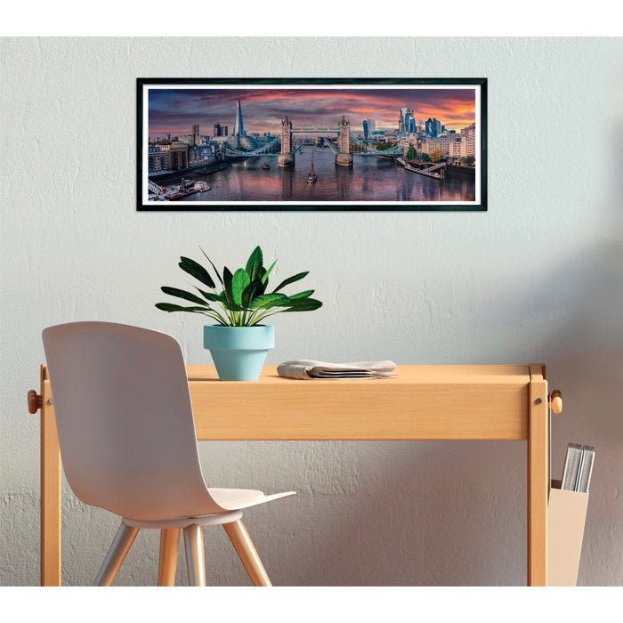 Clementoni Puzzle 1000 pièces Across the River – Panorama Tower Bridge Londres