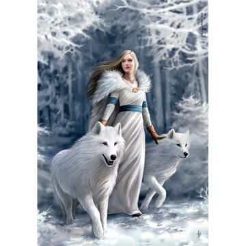Clementoni – Puzzle 1000 pièces Anne Stokes Legendary Companions – High Quality Collection