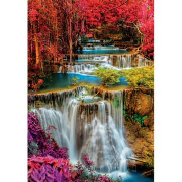 Puzzle 1000 pièces – Colourful Thai Falls