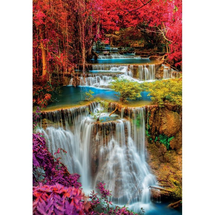 Puzzle 1000 pièces – Colourful Thai Falls