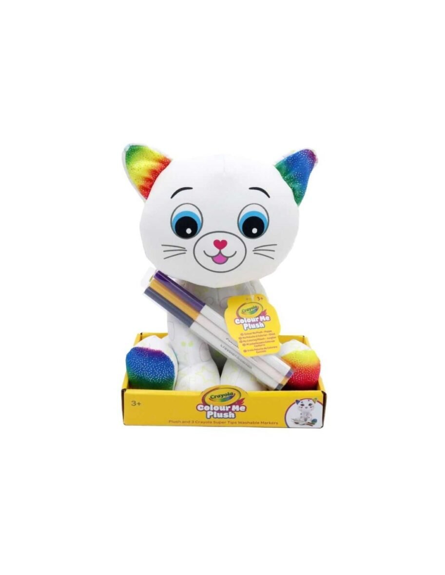 Peluche à Colorier – Chat – Crayola