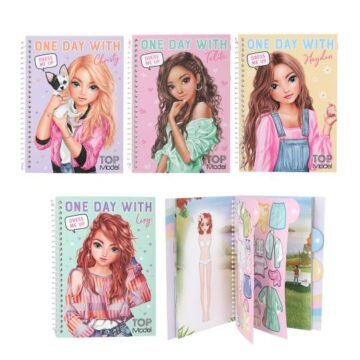 Album d’Autocollants Dress Me Up – For One Day – TOPModel
