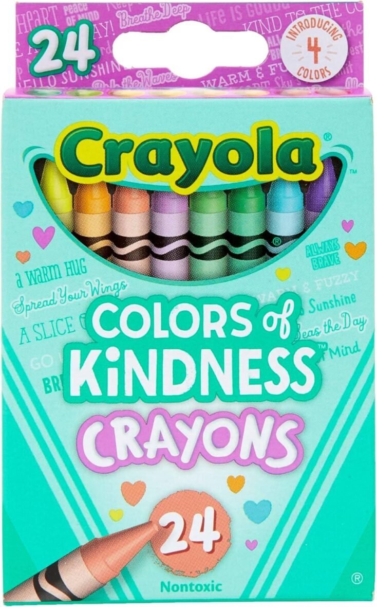 Crayons de Cire – Colors of Kindness 24 Couleurs – Crayola