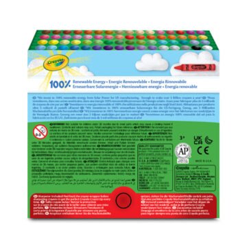 Crayons de Cire – 64 Couleurs – Crayola