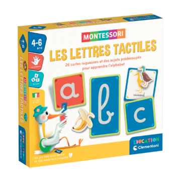 Clementoni Montessori – Les Lettres Tactiles
