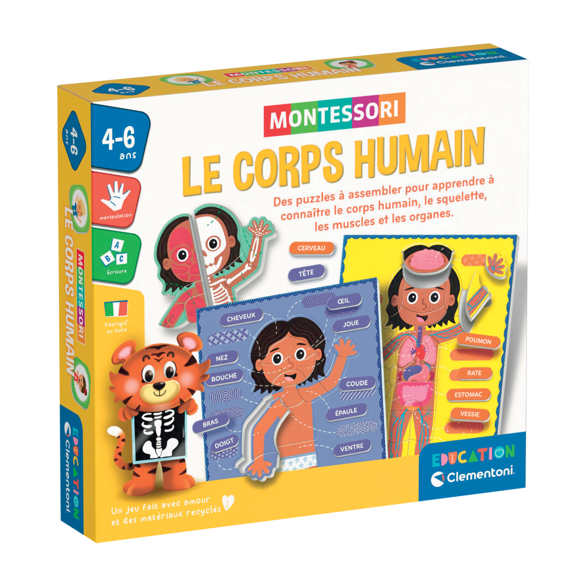 Clementoni Montessori – Le Corps Humain