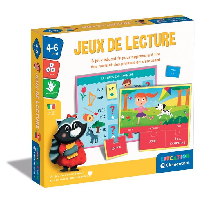 JEUX DE LECTURE