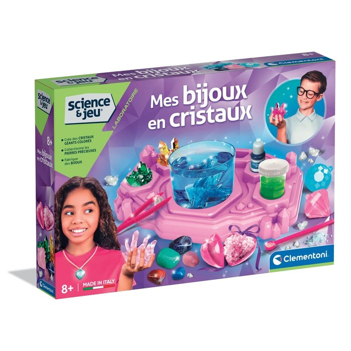 Clementoni Science & Jeu – Mes bijoux en cristaux