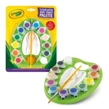 Coffret de Peinture Lavable – 12 Couleurs – Crayola