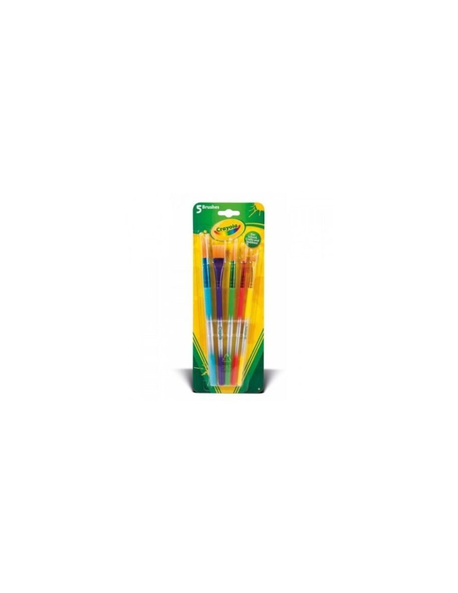 Pinceaux – Lot de 5 – Crayola