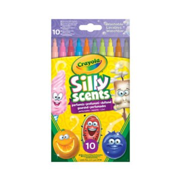 Feutres Parfumés Lavables – Silly Scents 10 Couleurs – Crayola