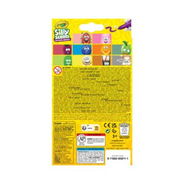 Feutres Parfumés Lavables – Silly Scents 10 Couleurs – Crayola