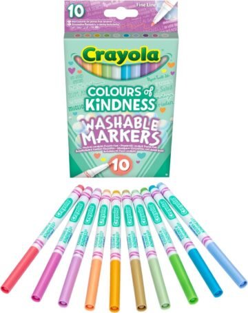 Feutres – Colors of Kindness 10 Couleurs – Crayola