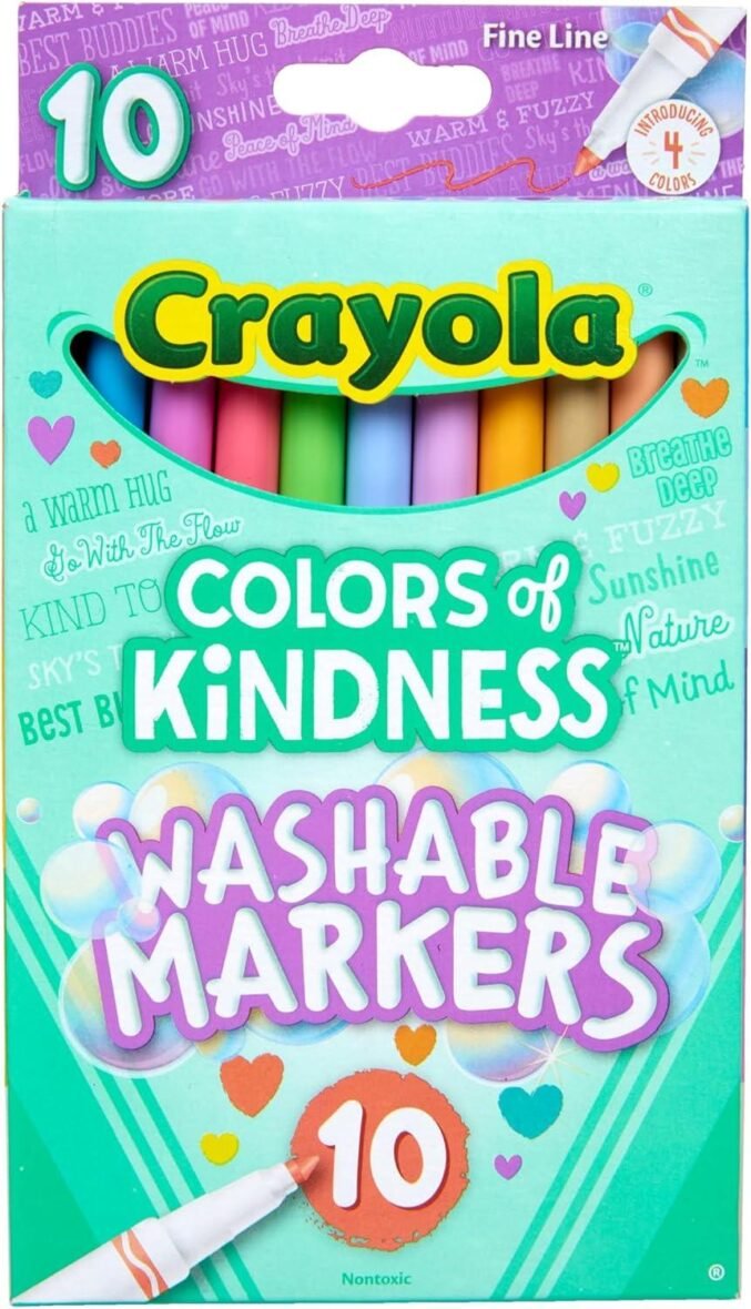 Feutres – Colors of Kindness 10 Couleurs – Crayola