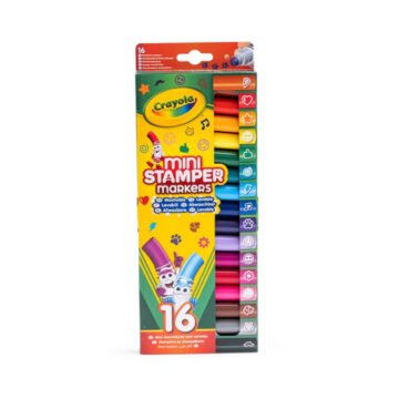 Feutres-Tampons – 16 Motifs – Crayola