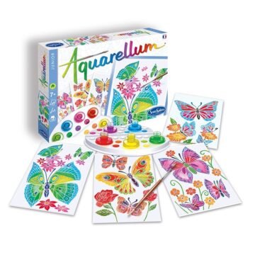 Aquarellum Junior Papillons & Fleurs – Sentosphère