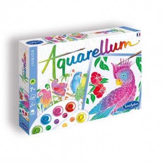 Aquarellum Junior Perroquets – Sentosphère