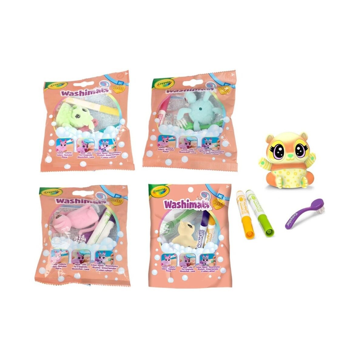 Animal à Colorier – Washimals Pastel – Crayola