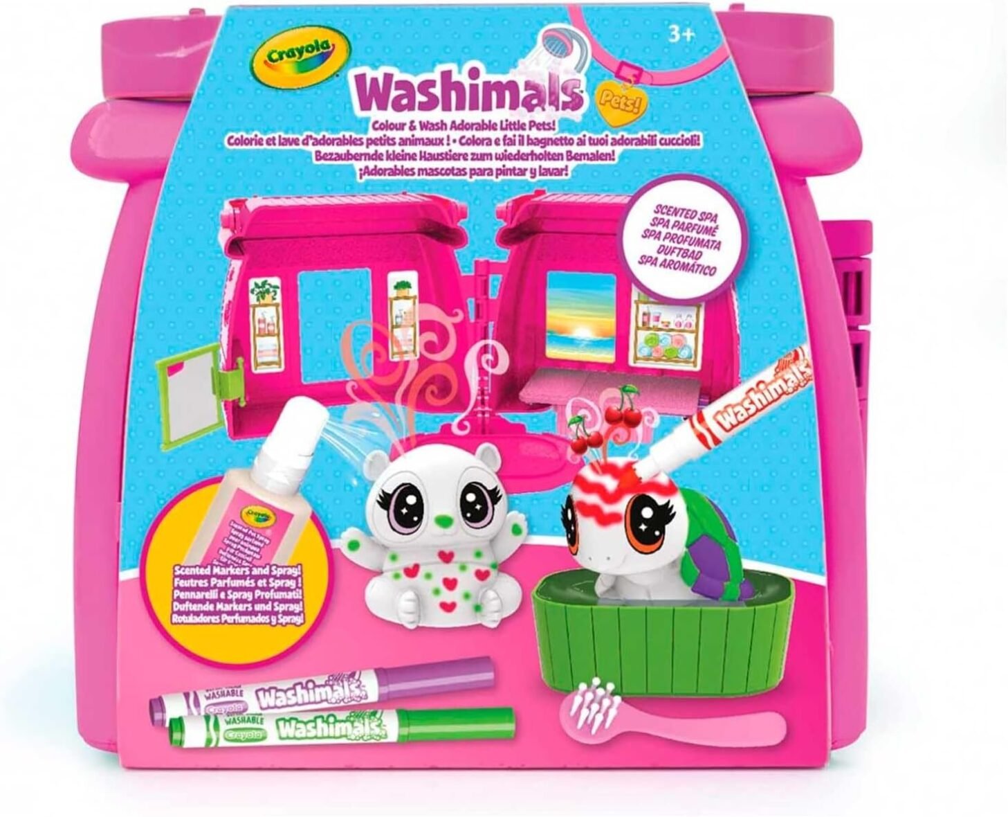 Coffret de Coloriage – Washimals Spa Parfumé – Crayola